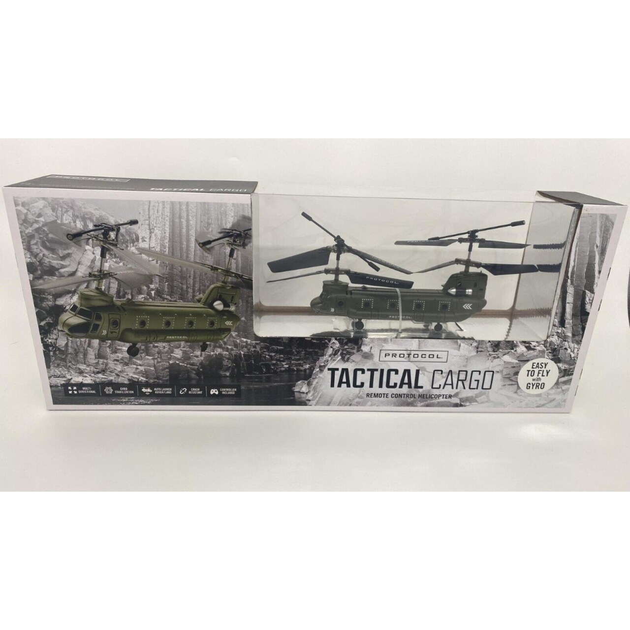 Protocol TACTICAL CARGO Remote Controlled Helicopter - Green-